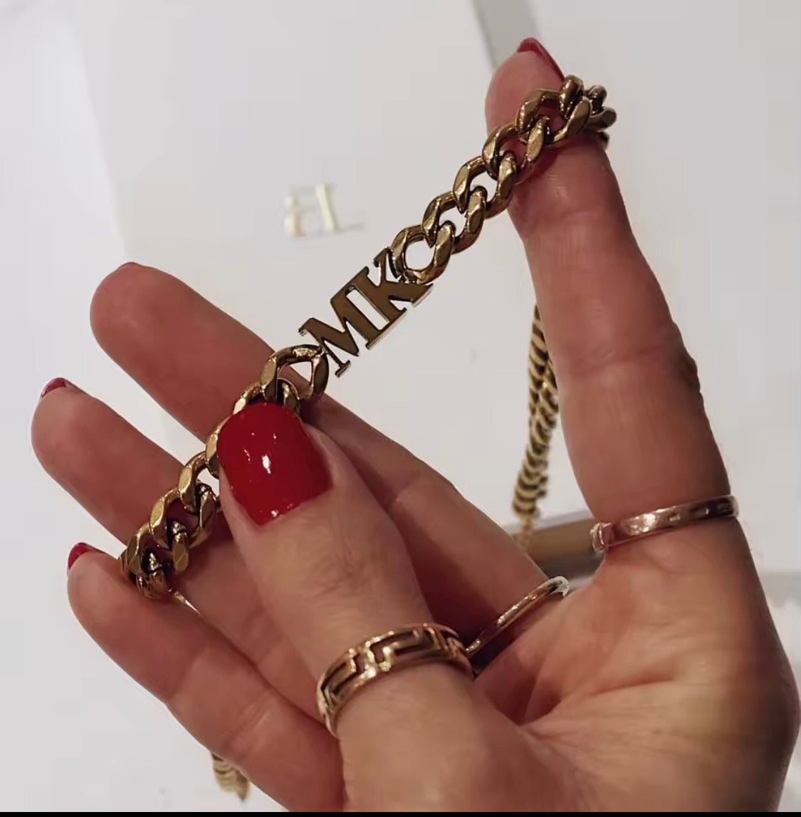 Custom Initial Cuban Choker